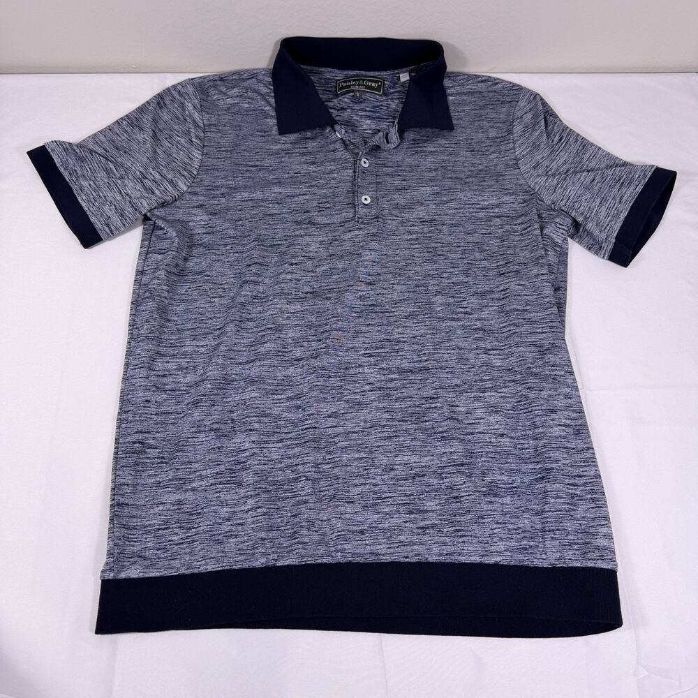 Paisley & Gray men’s Slim Fit Polo Shirt Size L